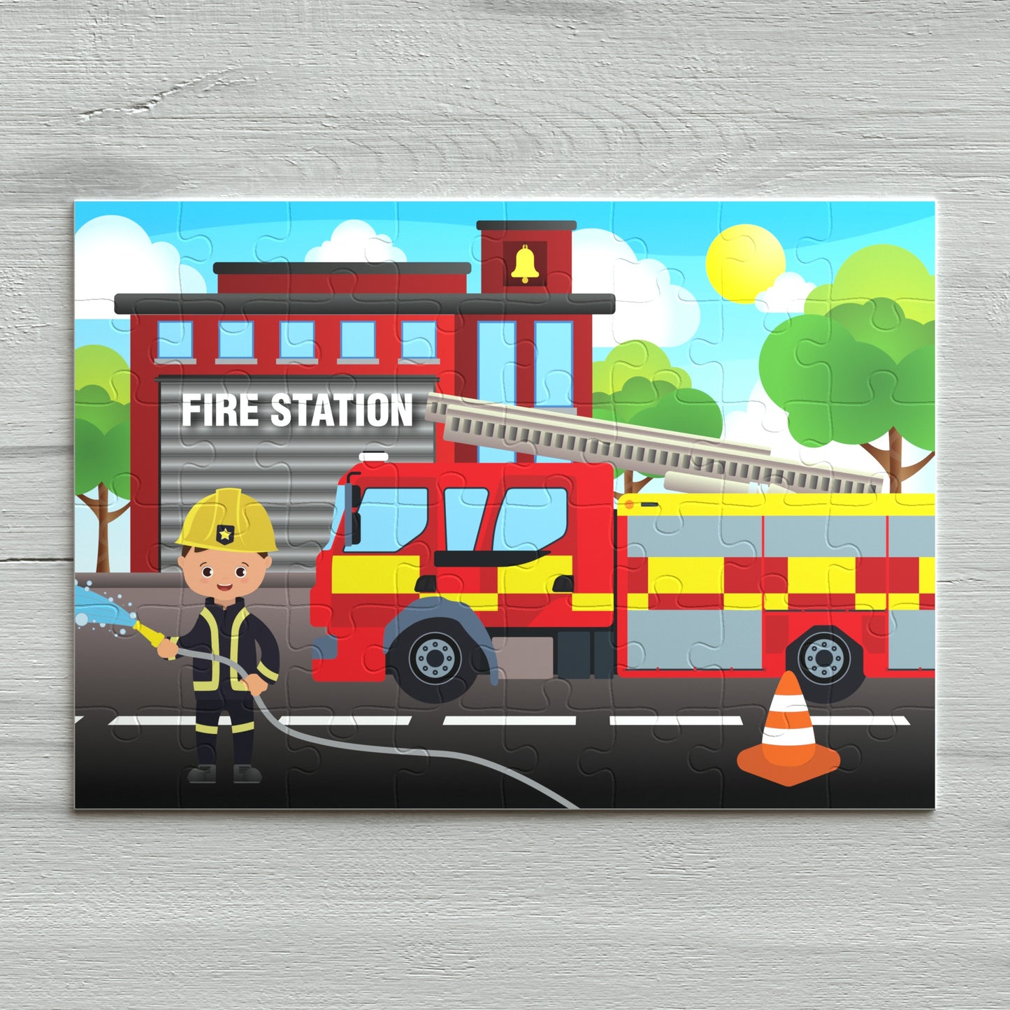 Fire Engine jigsaw puzzle